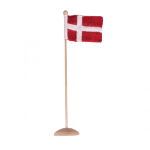 Flaga Danii od Rito Krea - Wzór na Druty 12x16cm