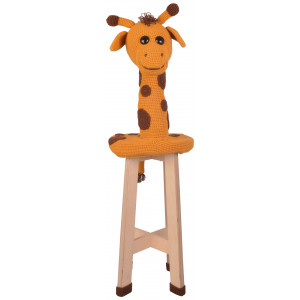 Stołek-Żyrafa od Rito Krea - Wzór na Szydełko