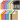 Color Bar rivek karton, ass. kolory, A4, 210x297 mm, 250 g, 32x10 kartek/ 1 pk.