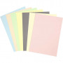 Karton pastelowy, A4 210x297 mm, 160 g, kolory pastelowe, 210ass. arkuszy