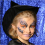 Eulenspiegel Farba do twarzy - zestaw do makijażu, tyłek. kolory, halloweenowa czarownica, 1 zestaw