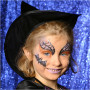 Eulenspiegel Farba do twarzy - zestaw do makijażu, tyłek. kolory, halloweenowa czarownica, 1 zestaw