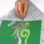 Fiskars Finger Tip Nożyk Modelarski do Papieru na Palec Pomarańczowy