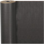 Papier prezentowy, czarny, szer: 50 cm, 60 g, 100 m/ 1 rolka.