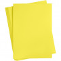 Karton, żółty słoneczny, A2, 420x600 mm, 180 g, 100 arkuszy/ 1 pk.