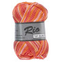 Lammy Rio Yarn Print 629 Red/Pink/Orange 50 g