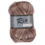 Lammy Rio Yarn Print 633 Beige/Brown 50 gramów