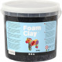 Foam Clay®, czarna, 560 g/ 1 wiadro