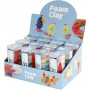 Foam Clay®, kolory brokatowe, kolory metaliczne, 12 zestawów/ 1 pk.