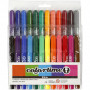 Colortime Ink, ass. kolory, linia 5 mm, 24 szt./ 1 pk.