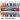 Marker podwójny Colortime, grubość linii: 2,3+3,6 mm, kolory uzupełniające, 20szt.