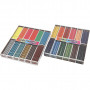 Kredki kolorowe Colortime, osełka. kolory, ołów 4+5 mm, 288 szt./ 1 pk.