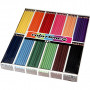 Kredki kolorowe Colortime, osełka. kolory, L: 17,45 cm, ołów 3 mm, 12x24 szt./ 1 pk.