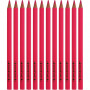 Kredki kolorowe Colortime, różowe, L: 17,45 cm, ołówek 5 mm, JUMBO, 12 szt./ 1 pk.