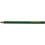 Kredki kolorowe Colortime, zielone, L: 17,45 cm, ołówek 5 mm, JUMBO, 12 szt./ 1 pk.