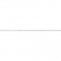 Łańcuszek, posrebrzany, B: 2 mm, 20 m/ 1 szt.