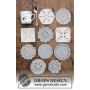 Bright Side Coasters by DROPS Design - Podkładki Wzór na Szydełko 10-12 cm