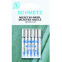 Schmetz Igły do Maszyny do Szycia Microtex 130/705 H-M Rozmiar 60-80 - 5 szt.