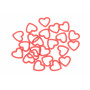 KnitPro Amour Magnetic Necklace Heart Stitch Markers - 40 szt.