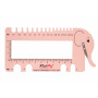 Rozstaw szydełka KnitPro i rozstaw igieł dziewiarskich Elephant Pink