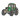 Naprasowanka Traktor zielony 6x6,5cm - 1 szt.