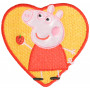 Naprasowanka Gurli Świnia w sercu 6,7x6,5cm