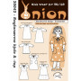 ONION Pattern Kids 20042 Raglan Dress &amp; Top Rozmiar 104-140/3-10 lat