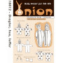 ONION Pattern Kids 10012 Suit, Hat &amp; Mittens Rozmiar 68-86/6-18 miesięcy