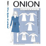 ONION Pattern Plus 9004 70´Er Sukienki Rozmiar. XL-5XL