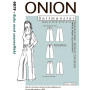 ONION Pattern 4019 Spodnie z efektem koronki Rozmiar 34-46