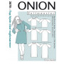 ONION Pattern 2078 Top/Dress z raglanowymi rękawami Rozmiar 34-46
