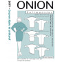 ONION Pattern 2071 Cocoon Dress Rozmiar. XS-XL