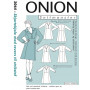 ONION Pattern 2064 Sukienka koszulowa z klapkami Rozmiar. XS-XL