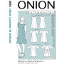 ONION Pattern 2046 Sukienka w panele Rozmiar. XS-XL