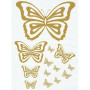 ONION Iron-on Butterfly Gold A4 - 1 arkusz