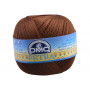 DMC Petra No. 8 Crochet Yarn Unicolor 5938 Brown