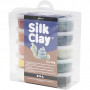 Silk Clay®, ass. kolory, kolory zakurzone, 10x40g