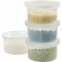 Glinka perłowa®, jasnoniebieska, jasnozielona, jasnożółta, 1 zestaw, 3x25+38 g