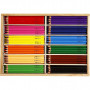 Kolorowe ołówki, dupa. kolory, ołów 5 mm, JUMBO, 144 szt./ 1 pk.