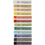 Galeria suchych pasteli, dupa. kolory, L: 6,5 cm, grubość 10 mm, 12 szt./ 1 pk.