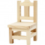 Mini meble, krzesło, ławka, fotel bujany, stolik, wózek dziecięcy, H: 5,8-10,5 cm, 50 szt./ 1 pk.