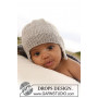 Samuel Hat by DROPS Design - Knitted Baby Hat Rozmiar 1 mies. - 4 lata