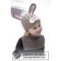 Honey Bunny by DROPS Design - Czapka-Królik Wielkanocny Wzór na Szydełko Rozmiar 1-8 lat