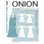 ONION Pattern 2085 Sukienka z falbankami Rozmiar. XS-XL