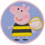 Stempel prasowany Gustaw Świnka jako pszczoła Ø6,3cm