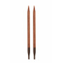 KnitPro Ginger Short Interchangeable Round Needles Birch 10cm 3,75mm
