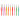 Infinity Hearts Rainbow XXS Szydełka Zestaw 13cm 0.5-2.75mm 10 Rozmiarów