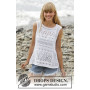 Erica Singlet by DROPS Design - Wzór na Dziergany T-shirt Ażurowy Rozmiar S - XXXL