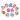 Guziki Infinity Hearts Drewniane Sowy Ass. kolory 21x17 mm - 50 szt