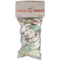 Infinity Hearts Buttons Drewniane słonie ass. kolory 29x20 mm - 50 szt.